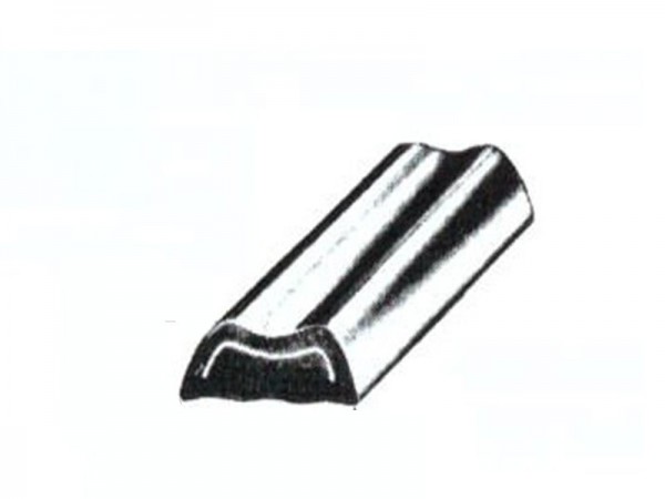 Gummi Füllerprofil Eura Höhe: 5,2 mm x Breite: 13 mm