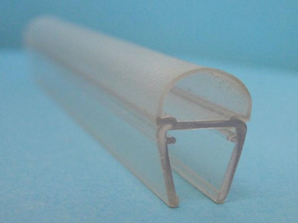 Duschkabinen Aufsteckdichtung Leontes für 6-8mm Glasstärke